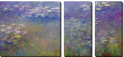 Картина Водяные лилии №30 (с цветокоррекцией)