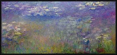 Картина Водяные лилии №30 (с цветокоррекцией)