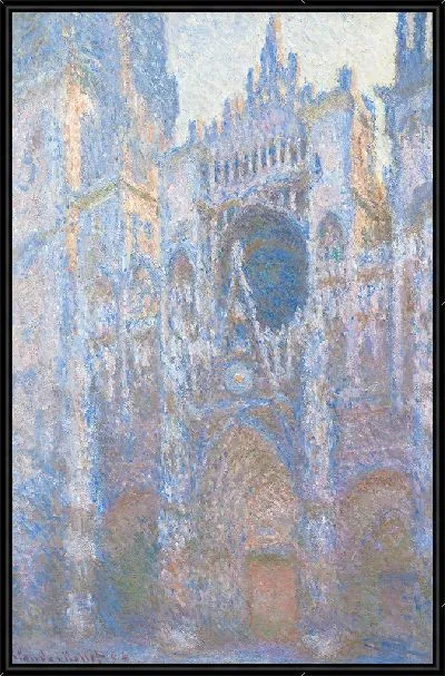 Картина Портал Руанского собора в утреннем свете