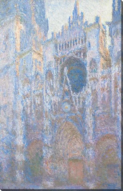 Картина Портал Руанского собора в утреннем свете