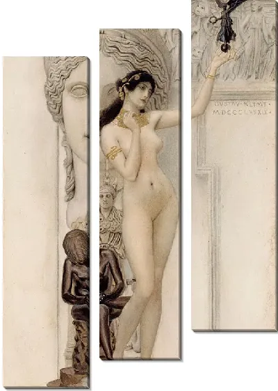 Картина Аллегория скульптуры. 1889 г.