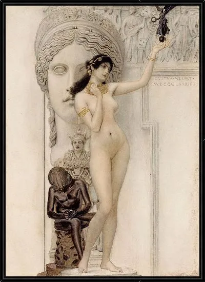 Картина Аллегория скульптуры. 1889 г.