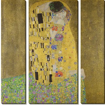 Картина Поцелуй (оригинальная цветопередача)