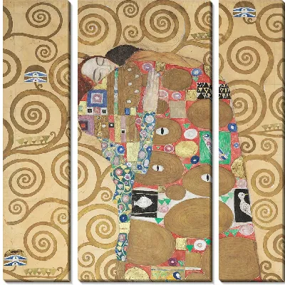 Картина Объятия (фрагмент оригинальной цветопередачи)