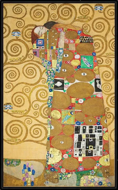 Картина Объятия (с цветокоррекцией)