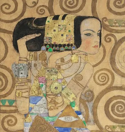 Картина Ожидание - фрагмент 2 (оригинальная цветопередача)