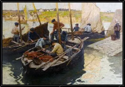 Картина На рыбалку (Fishing)