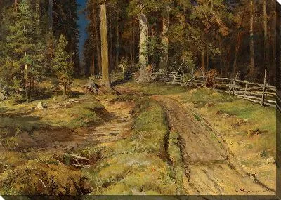 Картина Тропинка в лесу №5