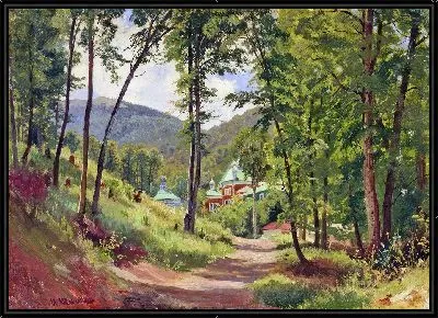 В Крыму. Монастырь Козьмы и Дамиана под Чатырдагом