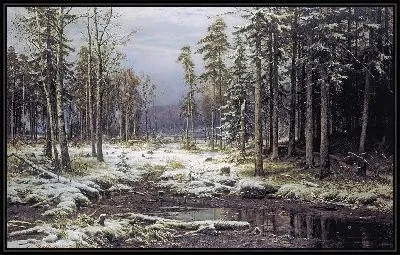 Зимний лес №7