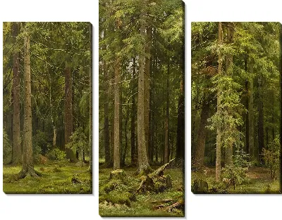Картина Лес в Мордвиново