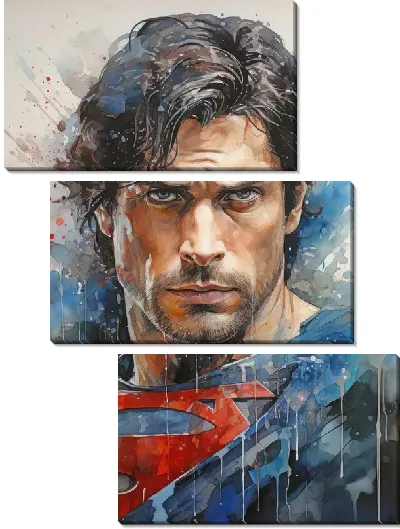 Модульная картина Супермен №11