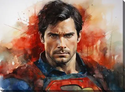 Картина маслом Супермен №13