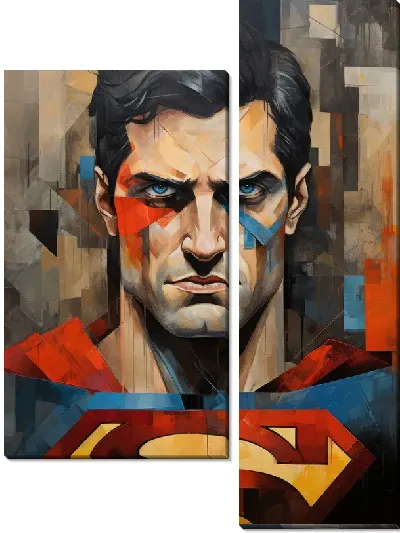 Модульная картина Супермен №31