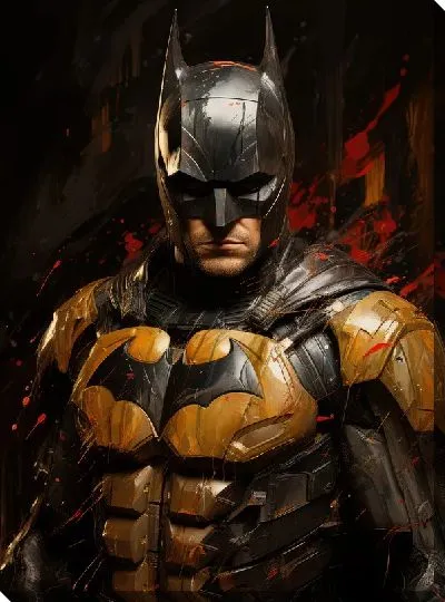 Картина маслом Бэтмен №3