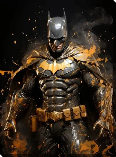 Картина маслом Бэтмен №5