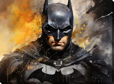 Картина маслом Бэтмен №9