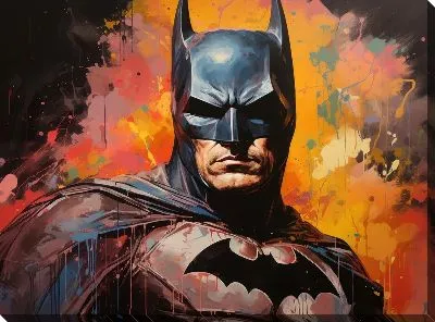 Картина маслом Бэтмен №10