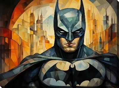 Картина маслом Бэтмен №13