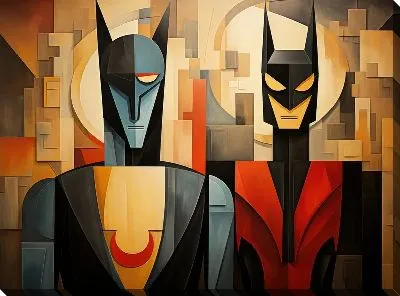 Картина маслом Бэтмен №14