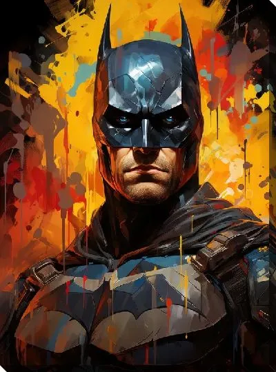 Картина маслом Бэтмен №18