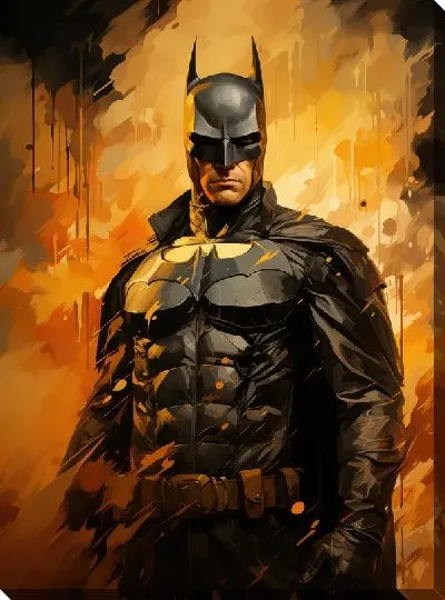 Картина маслом Бэтмен №19