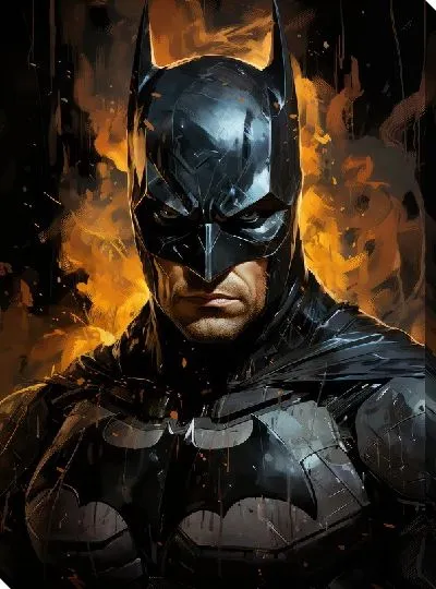 Картина маслом Бэтмен №20