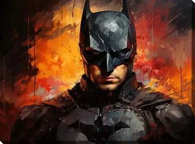 Картина маслом Бэтмен №22