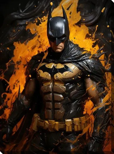 Картина маслом Бэтмен №25