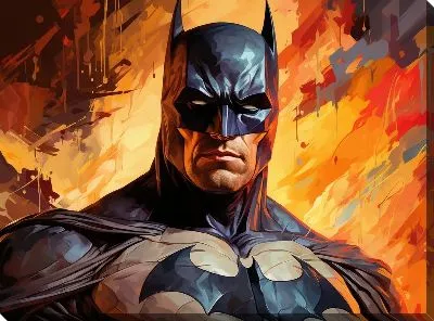Картина маслом Бэтмен №26