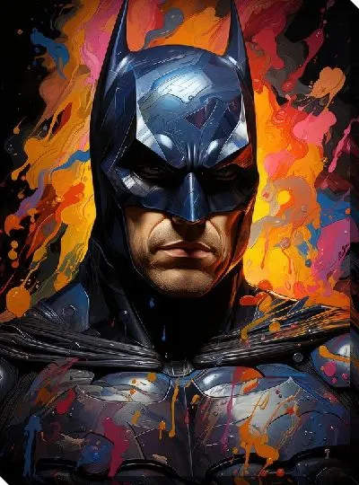 Картина маслом Бэтмен №27