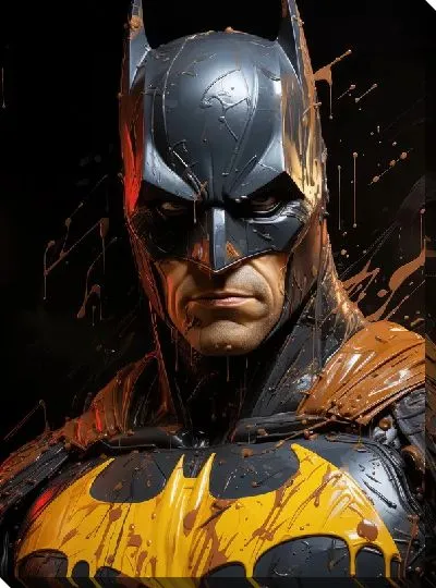 Картина маслом Бэтмен №30