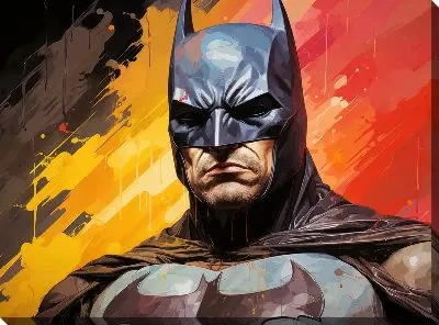 Картина маслом Бэтмен №33