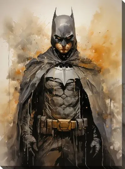 Картина маслом Бэтмен №35