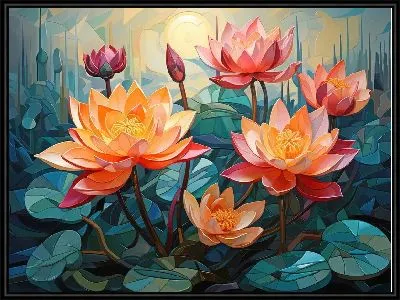 Картина Кувшинки №33