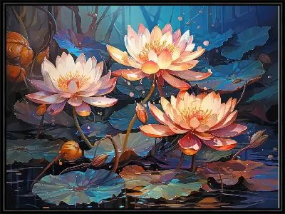 Картина Кувшинки №49