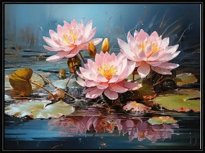 Картина Кувшинки №60