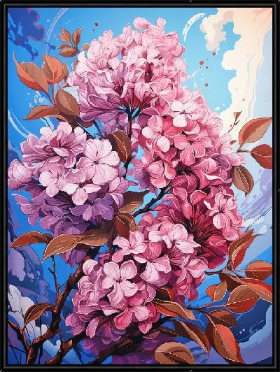 Картина Сирень №32