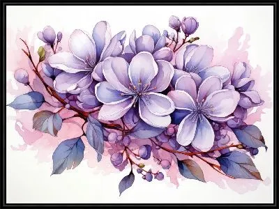 Картина Сирень №34