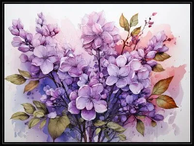 Картина Сирень №37