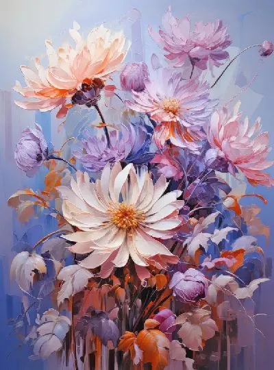 Плакат Астры №24