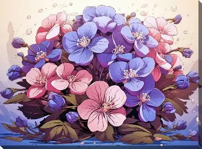 Постер Фиалки №61
