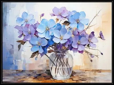 Картина Фиалки №81