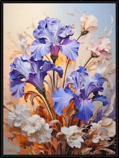 Картина Ирисы №45