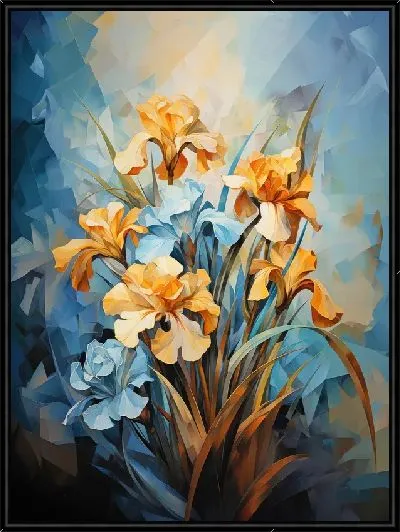 Картина Ирисы №76
