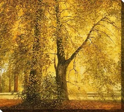 Картина маслом Лес (Forest) №9