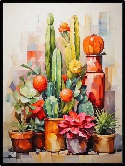 Картина Арт кактусы №5