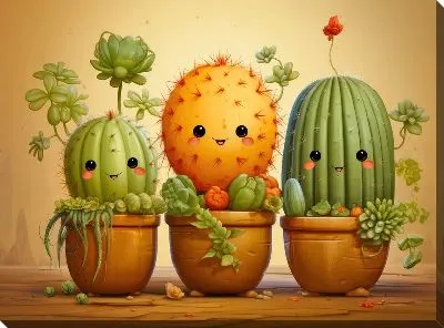 Кактусы для детской