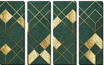 Геометрия золотых ромбов