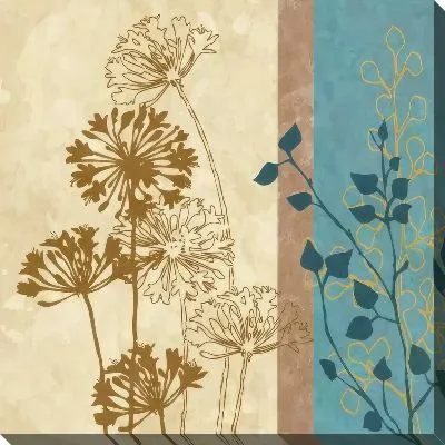 Картина маслом Винтажные одуванчики №2